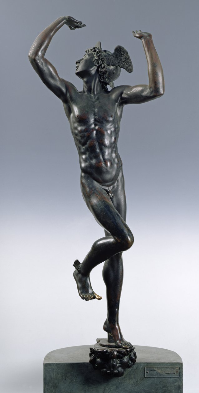 Merkur (bronz) od Benvenuto Cellini