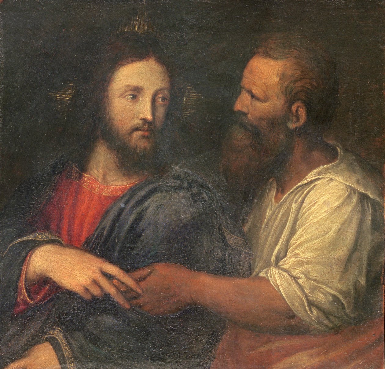 Kristus s penězi na poctu (panel) od Benvenuto Tisi da Garofalo