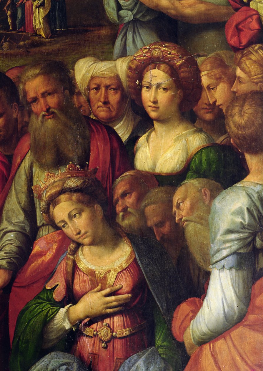 Nesení kříže (detail oltářního obrazu) od Benvenuto Tisi da Garofalo