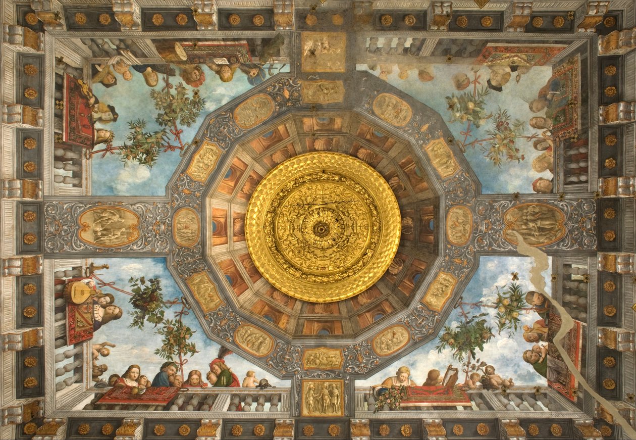 Pokladna Fresco od Benvenuto Tisi da Garofalo