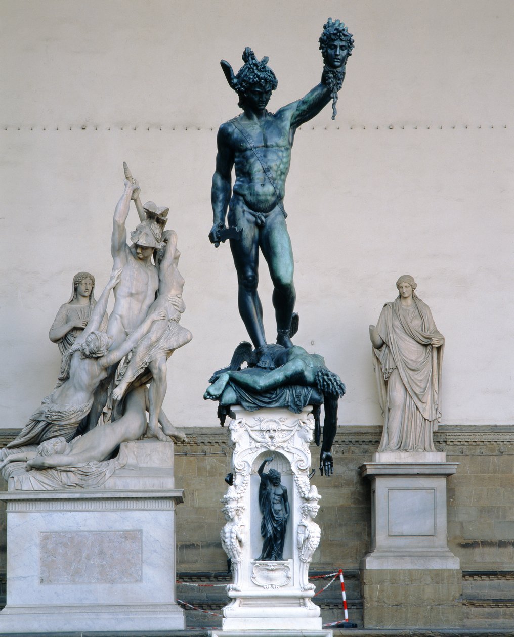 Perseus s hlavou Medúzy, 1545-54 (bronz) od Benvenuto Cellini