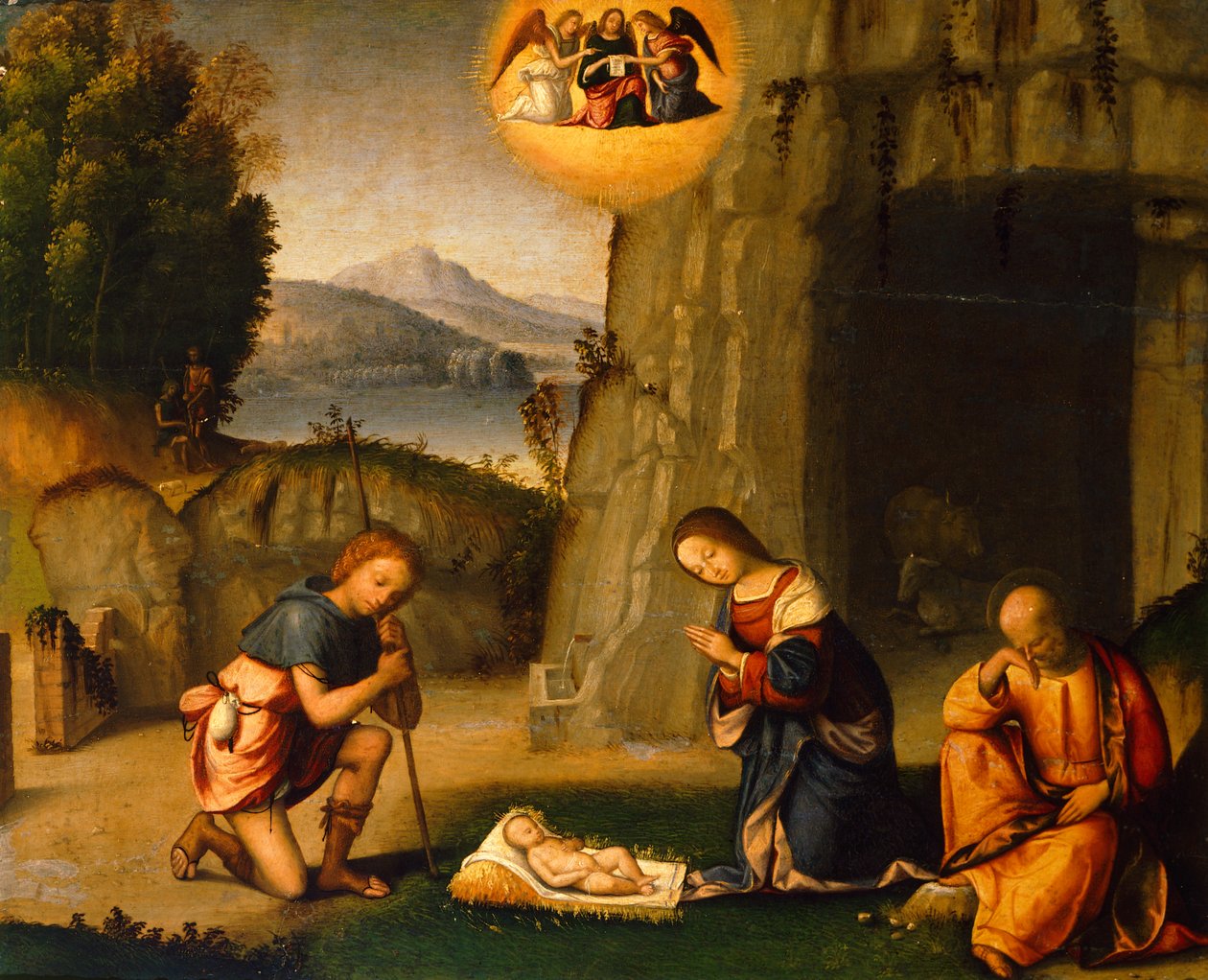 Narození Páně, Benvenuto Garofalo (1481-1559) od Benvenuto Tisi da Garofalo