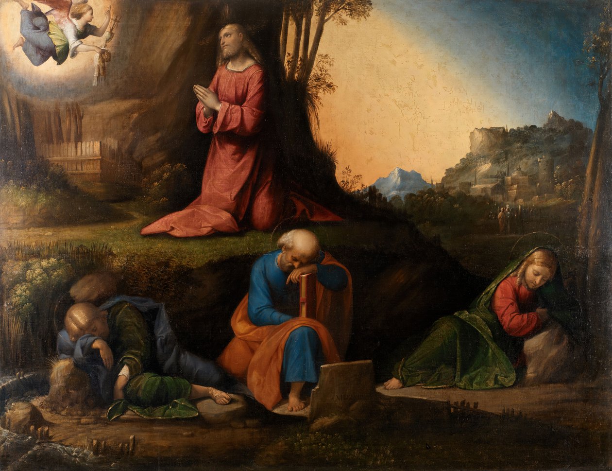 Agónie v zahradě, 1524. od Benvenuto Tisi da Garofalo