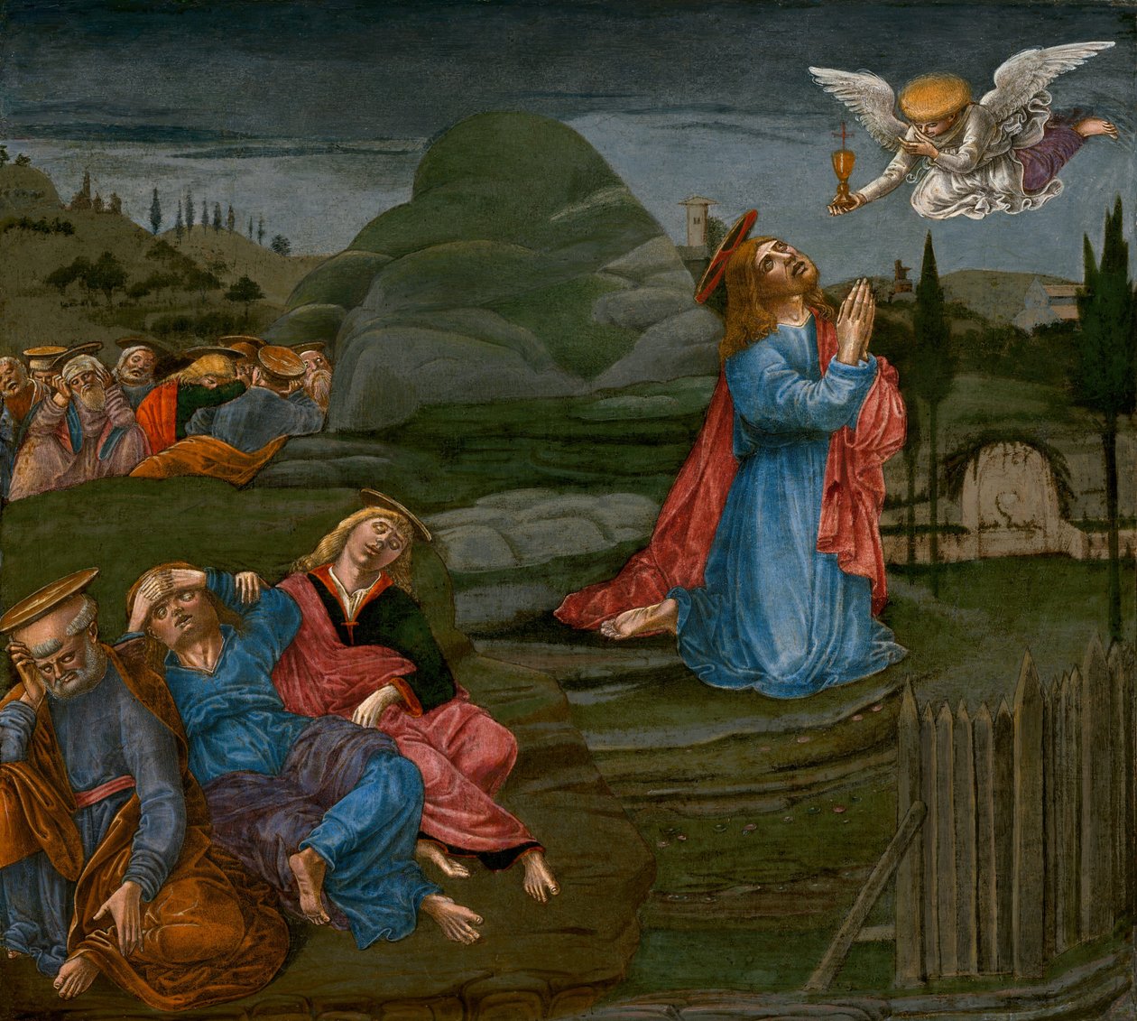 Agónie v zahradě, pravděpodobně 1491. od Benvenuto di Giovanni
