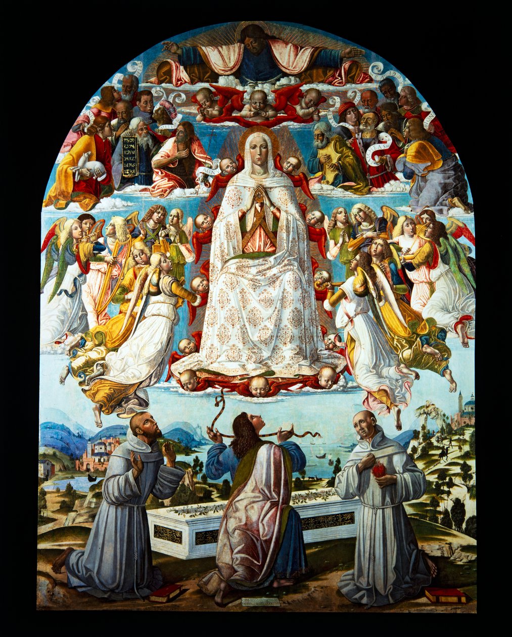 Nanebevzetí Panny Marie od Benvenuto di Giovanni
