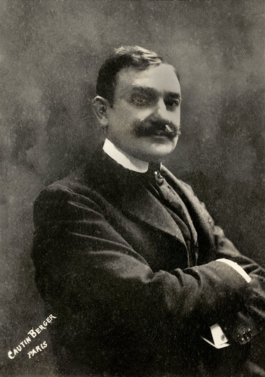Portrét francouzského malíře Jacquese Isnardona ( 1860 od Berger & Cautin