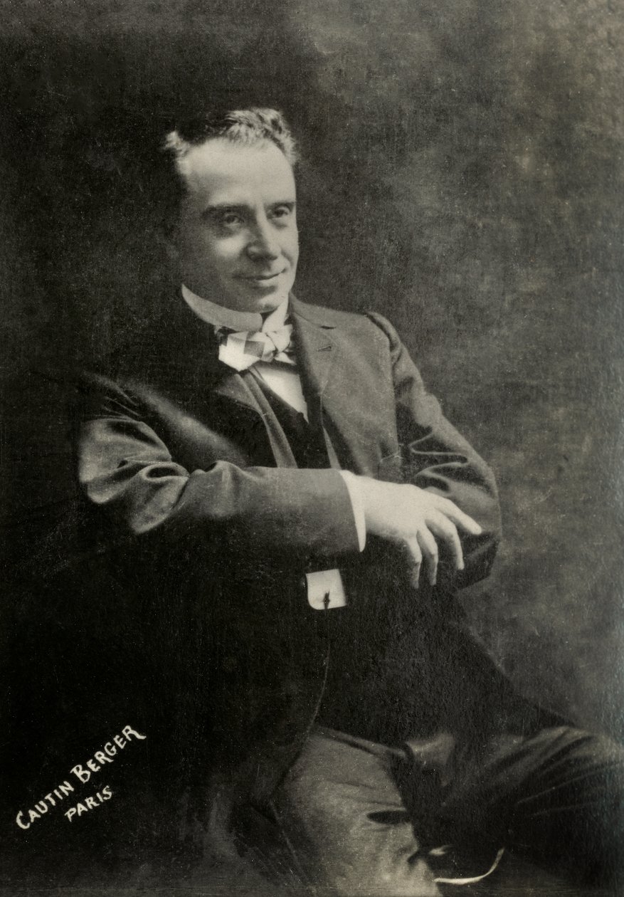 Portrét francouzského malíře Julese Charlese Truffiera ( 1856 od Berger & Cautin