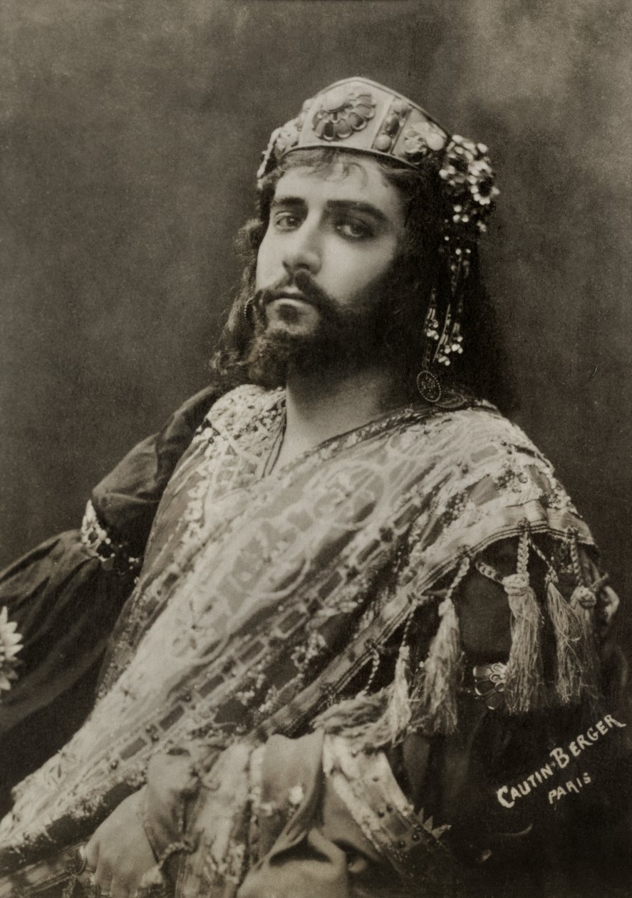 Portrét francouzského malíře Maurice Renauda ( 1861 od Berger & Cautin