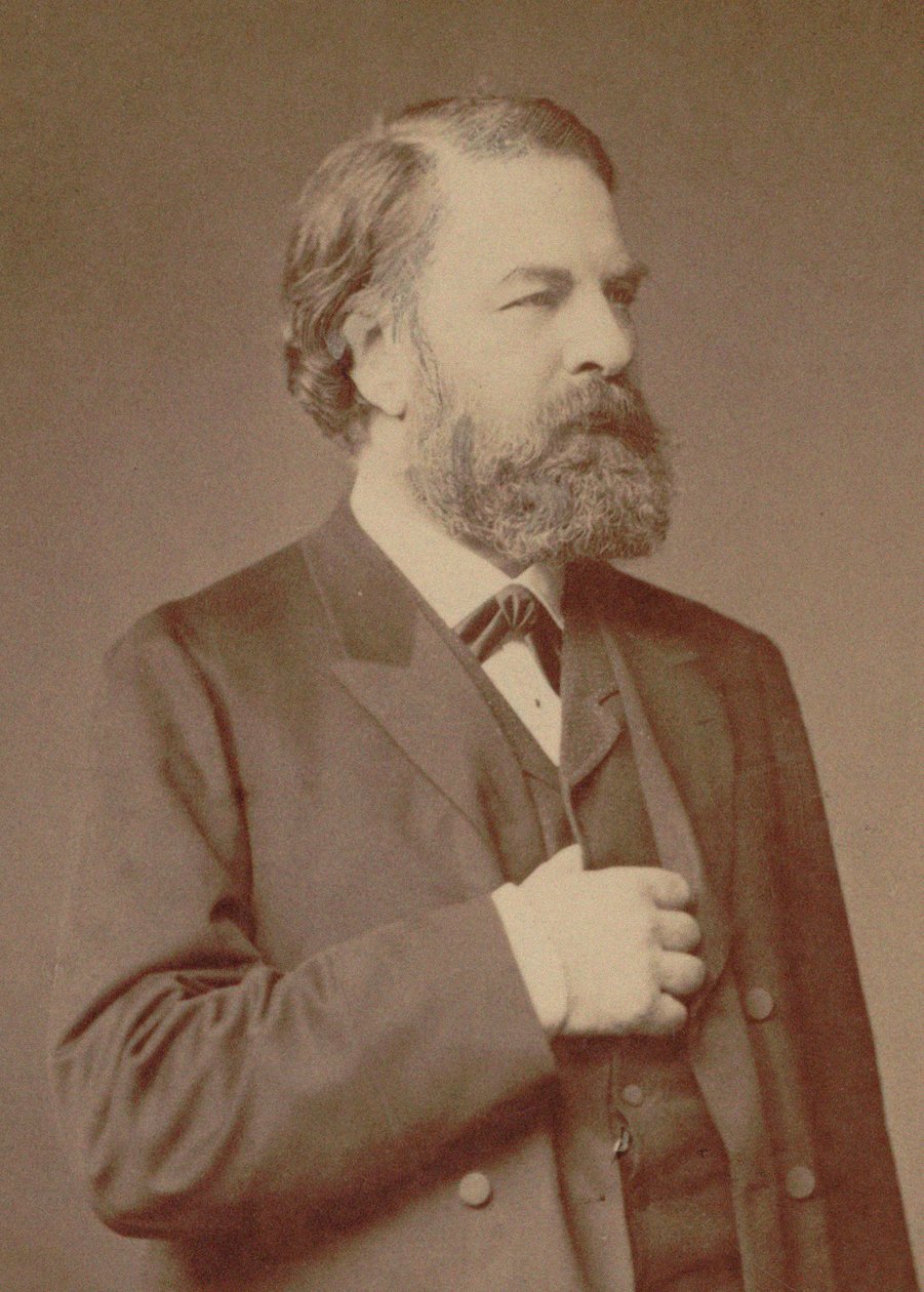 Portrét houslisty a skladatele Josepha Joachima 1831-1907, 1887. od Berlin . Photo studio Loescher and