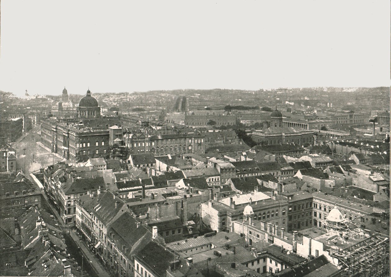 Panorama města Berlín, Německo, 1895. od Berlin Photographic Co