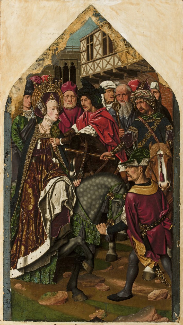 Zatčení Santa Engracia, 1474-77 od Bartolomé Bermejo