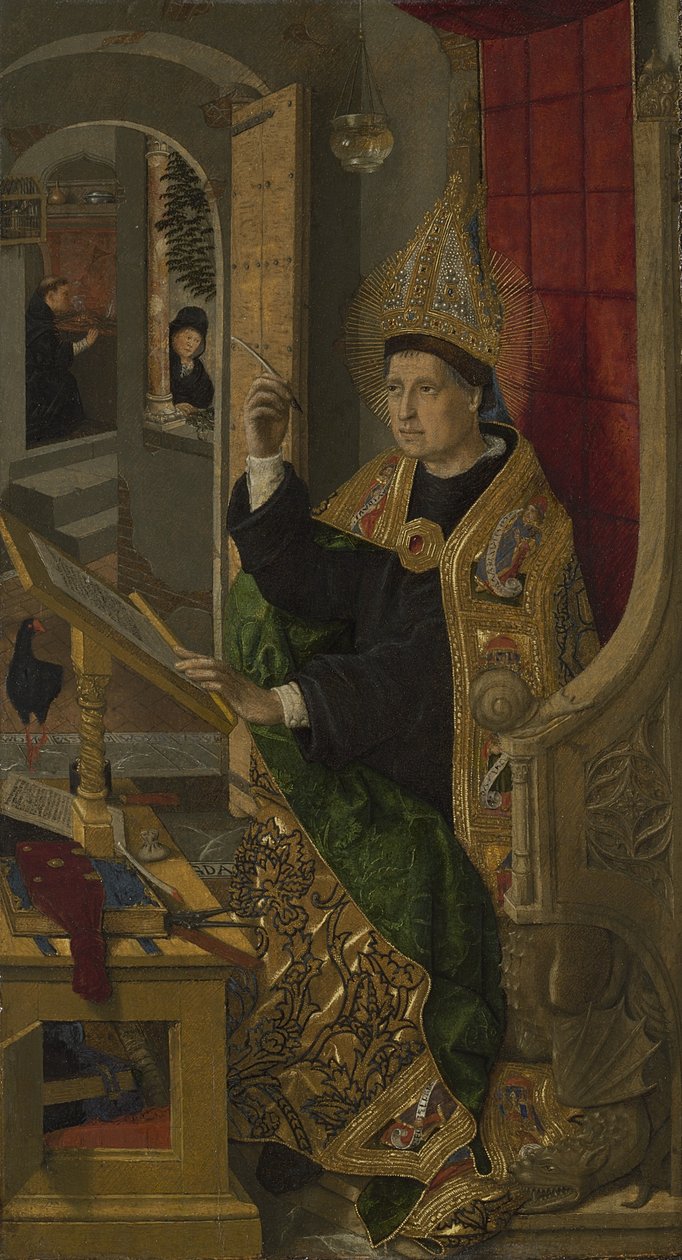 Svatý Augustin, 1477-85 od Bermejo