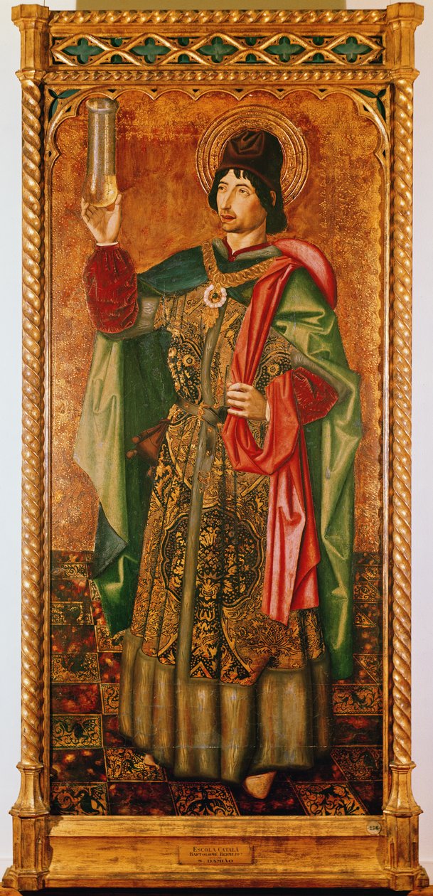 Svatý Damian, kolem roku 1490 od Bermejo