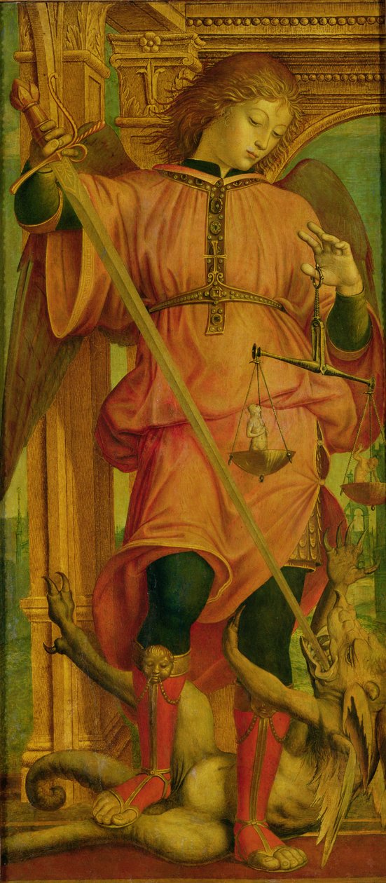 Svatý Michael od Bernadino Zenale