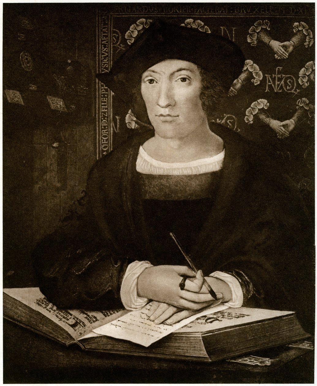 Joris van Zelle, c1519, 1927 od Bernard van Orley