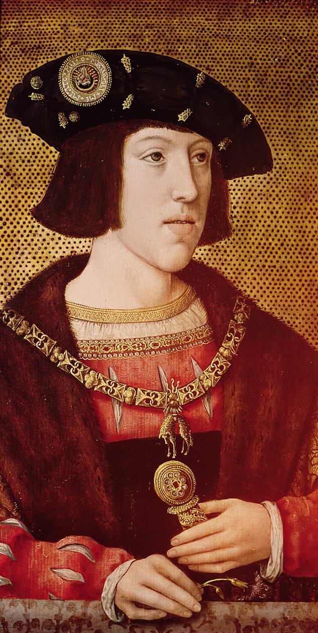 Portrét Karla V. (1500-1558) od Bernard van Orley