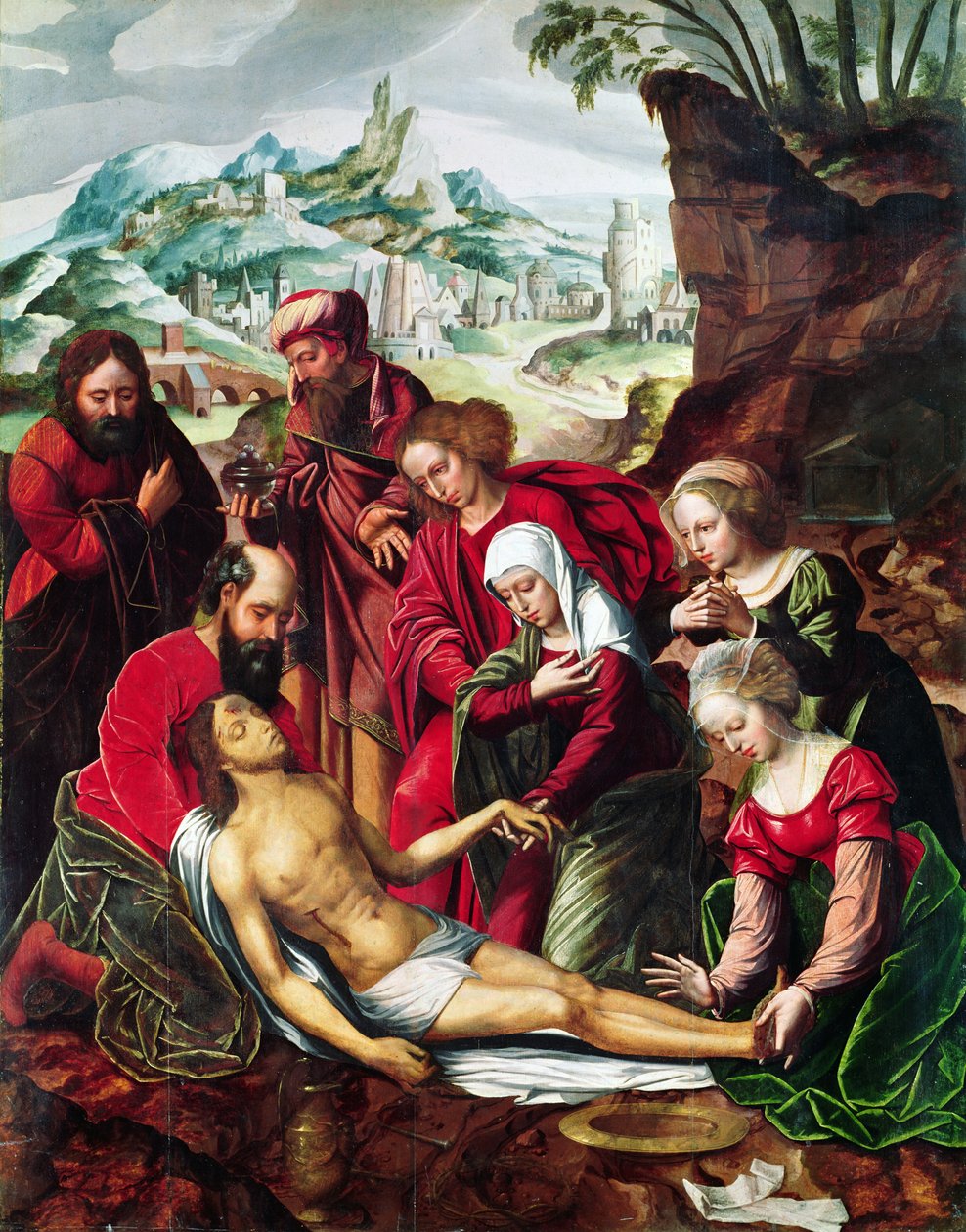Výpověď, 16. století od Bernard van Orley