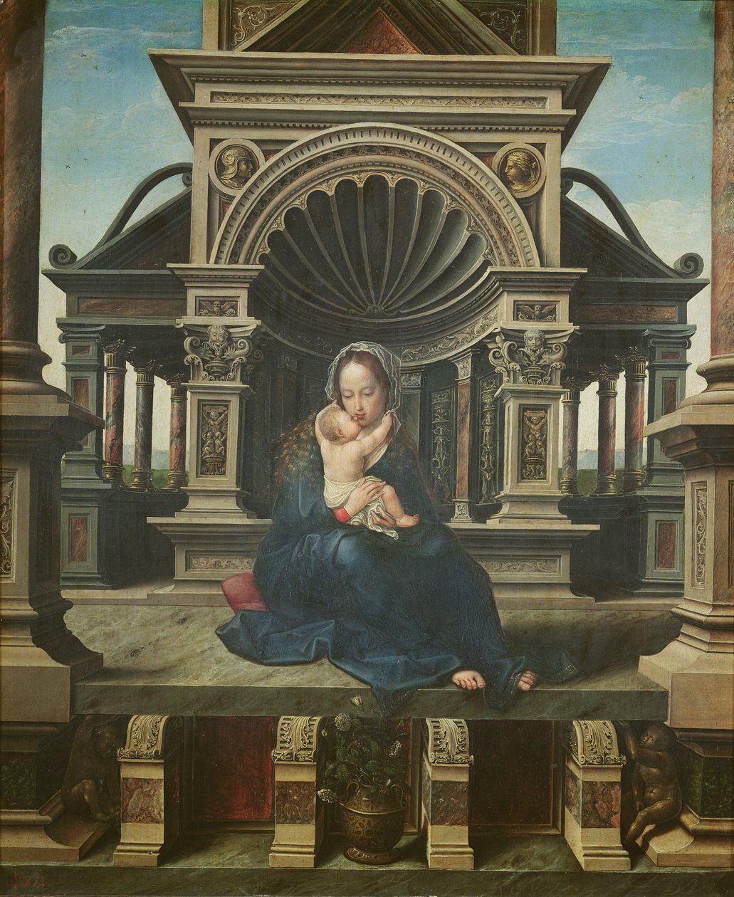 Panna z Lovani, kolem roku 1520 od Bernard van Orley