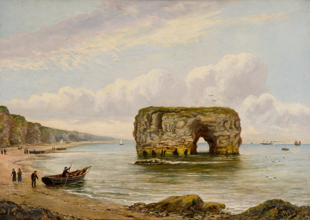 Marsdenská skála, kolem 1880-1900 od Bernard Benedict Hemy
