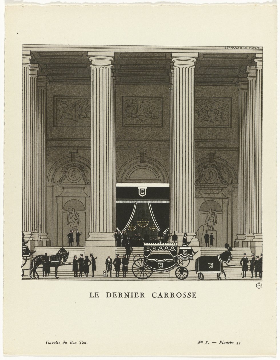 Gazette du Bon Ton od Bernard Boutet de Monvel