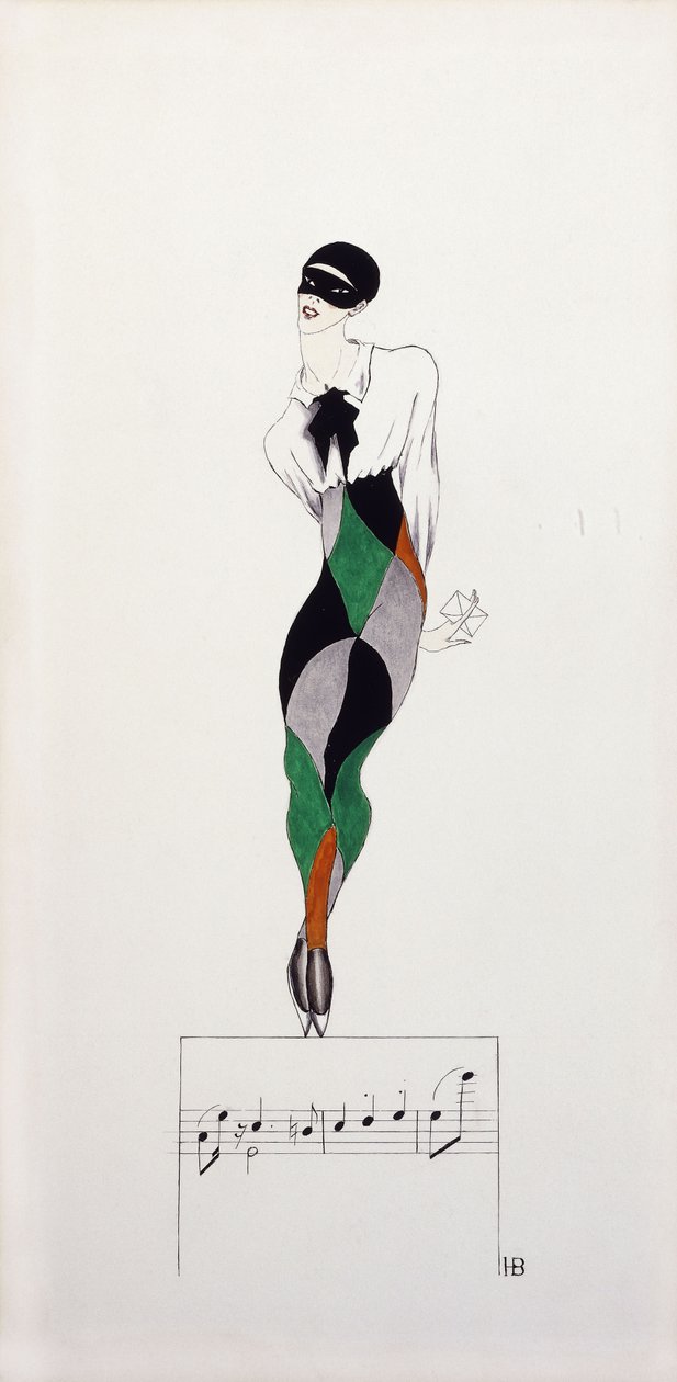 Pierrot od Bernard Boutet de Monvel