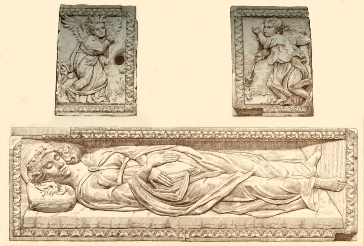 Sarkofág Santa Giustina, c1476, 1881. od Bernard Collier