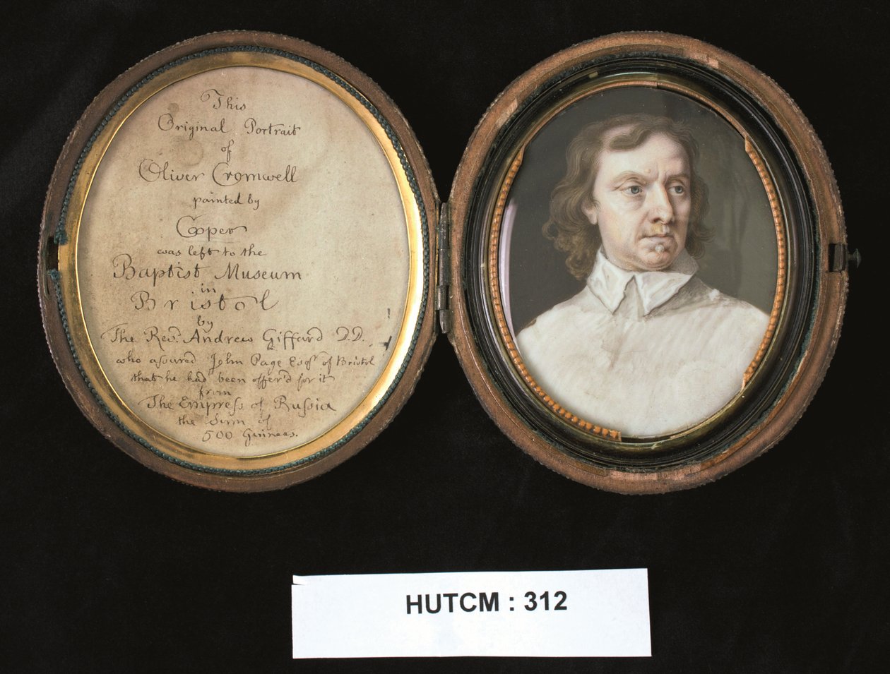 Oliver Cromwell, cca 1704-30 (akvarel) od Bernard III Lens