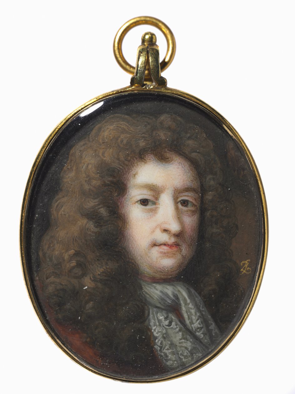 Portrét Samuela Butlera, c. 1715-20. od Bernard Lens