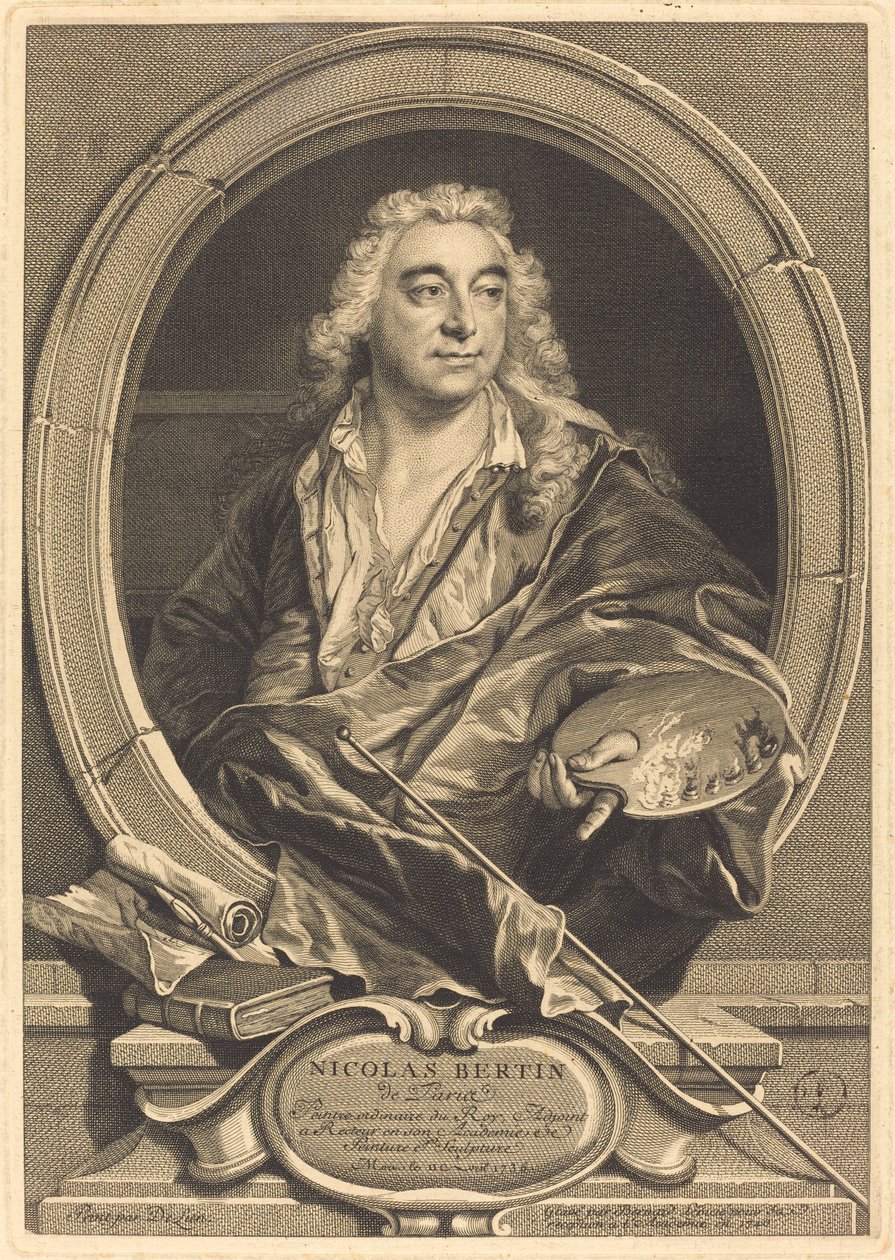 Nicholas Bertin od Bernard Lépicié after Jean François Delyen
