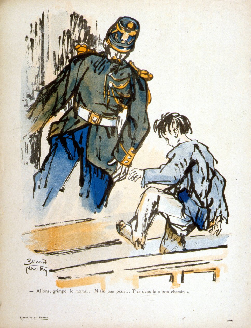 Child and Constable - rytina od Bernard Naudin
