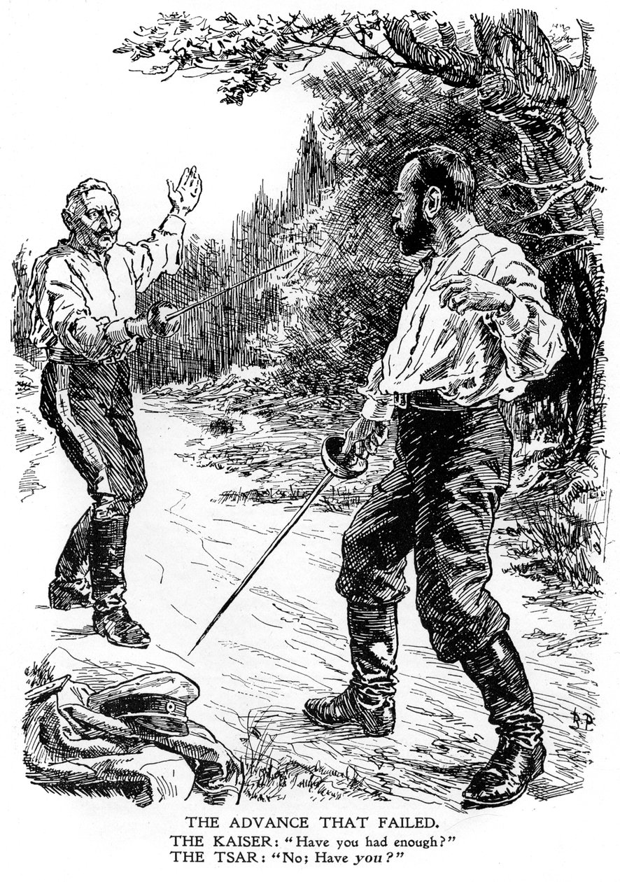 The Advance that Failed, První světová válka, 1914-1915, 1920 od Bernard Partridge