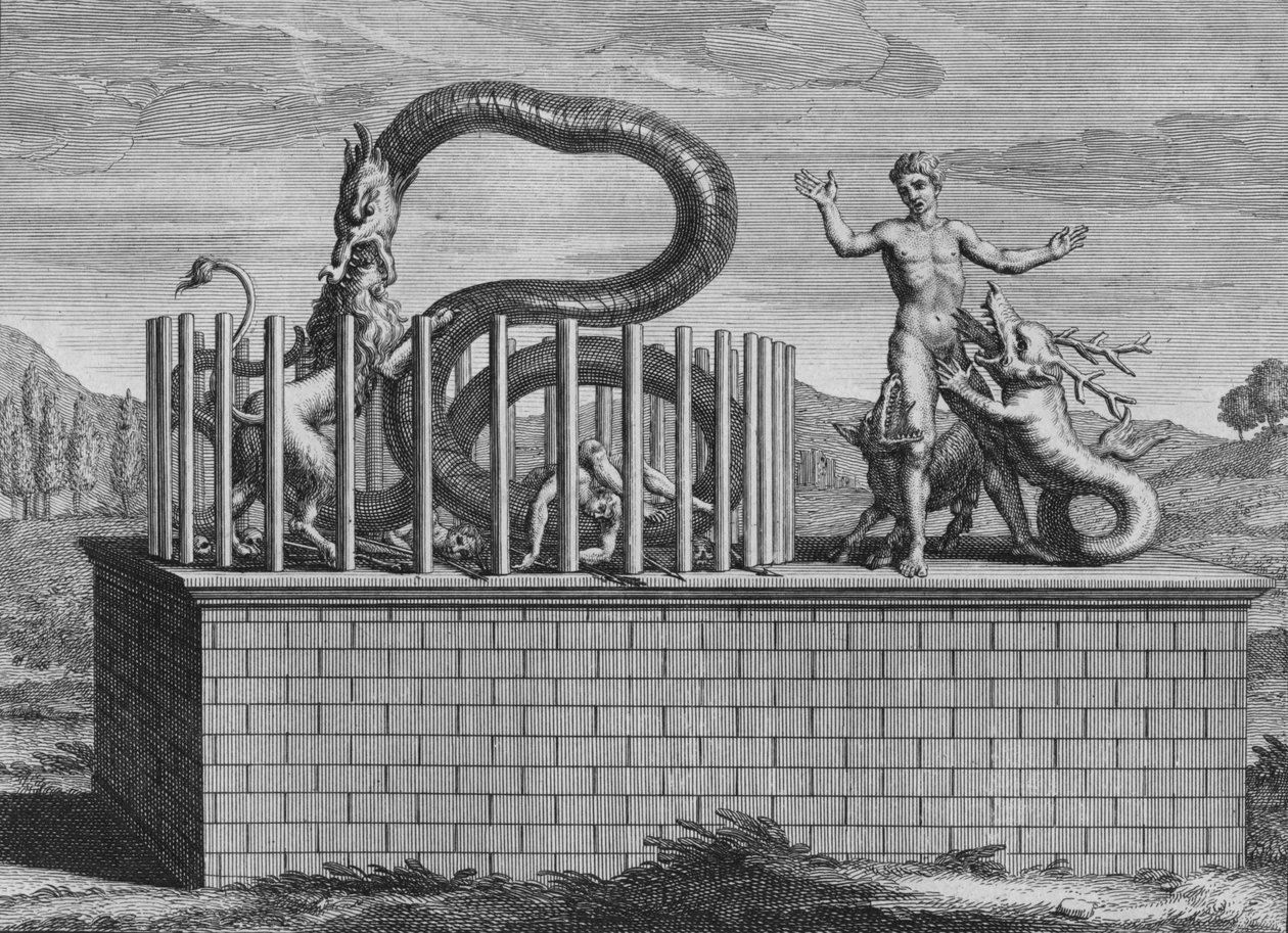 Idoles de Campeche et de Iucatan, 1723. od Bernard Picart