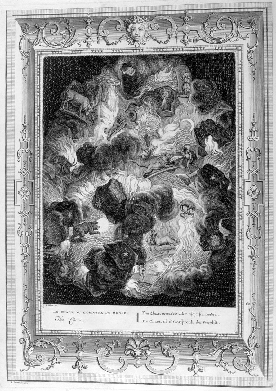 Chaos, 1733 od Bernard Picart