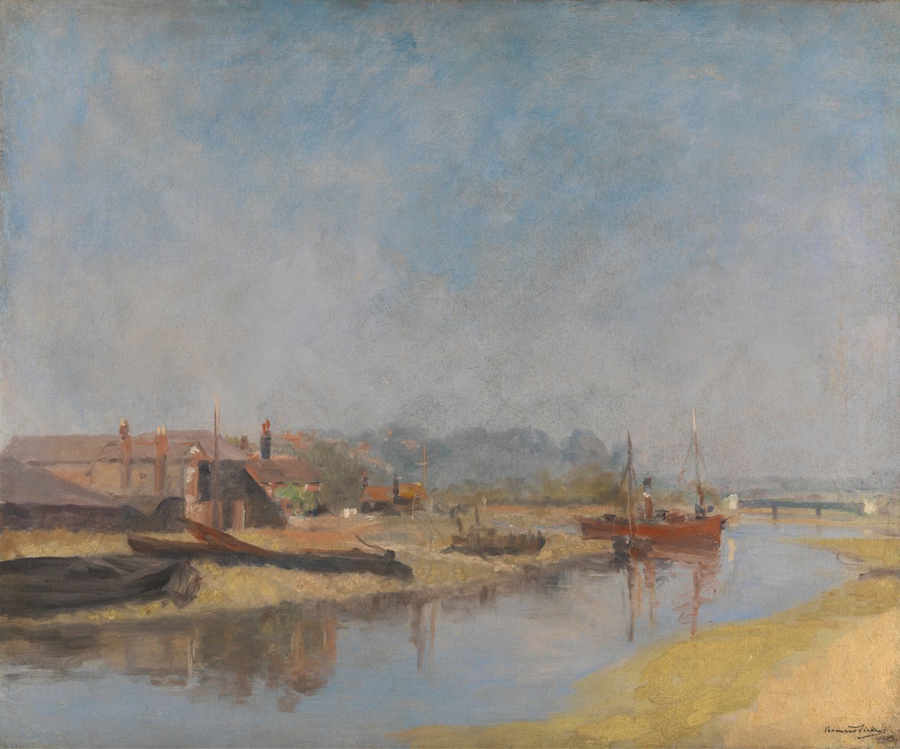 Rybí trh od Bernard Sickert