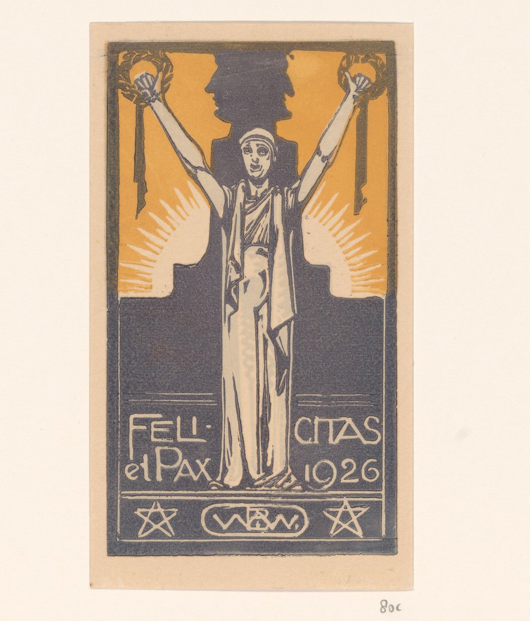 Štěstí a mír 1926 (původní název na objektu) od Bernard Willem Wierink