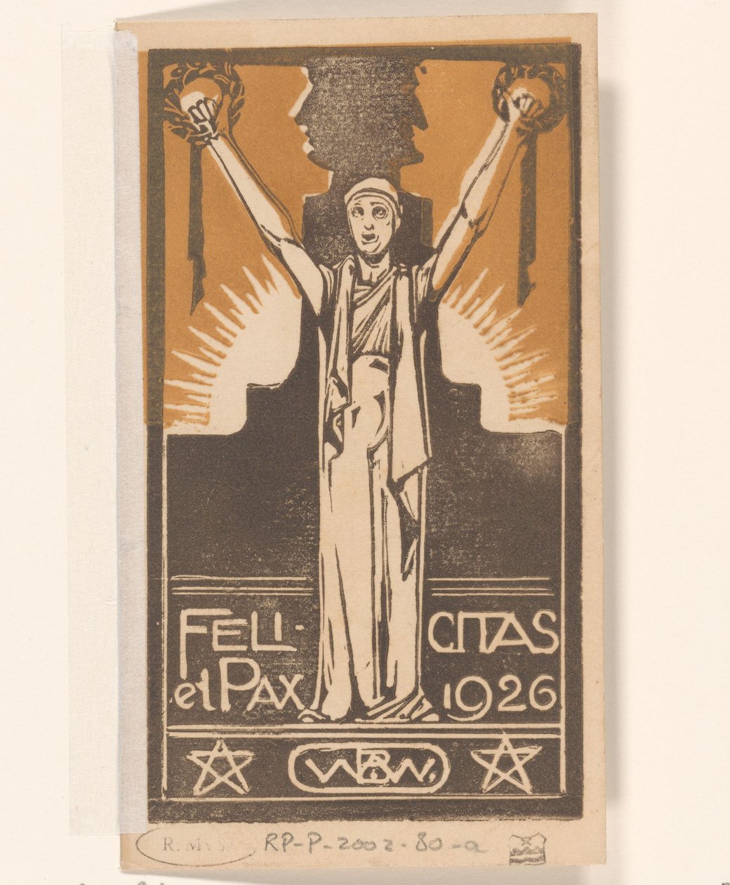 Štěstí a mír 1926 (původní název na objektu) od Bernard Willem Wierink
