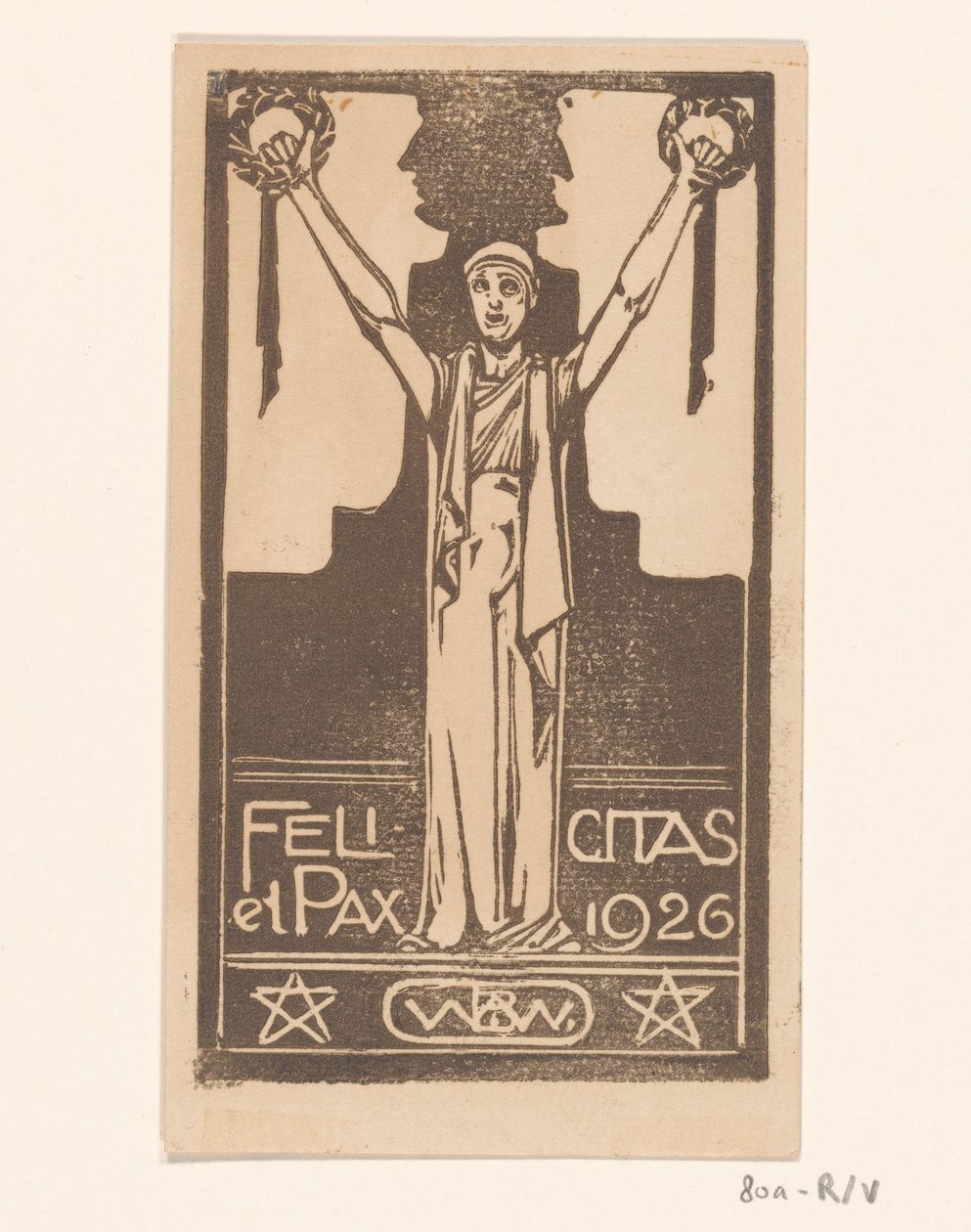 Štěstí a mír 1926 (původní název na objektu) od Bernard Willem Wierink