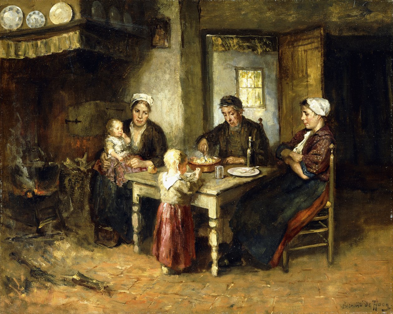 Večerní jídlo od Bernard de Hoog