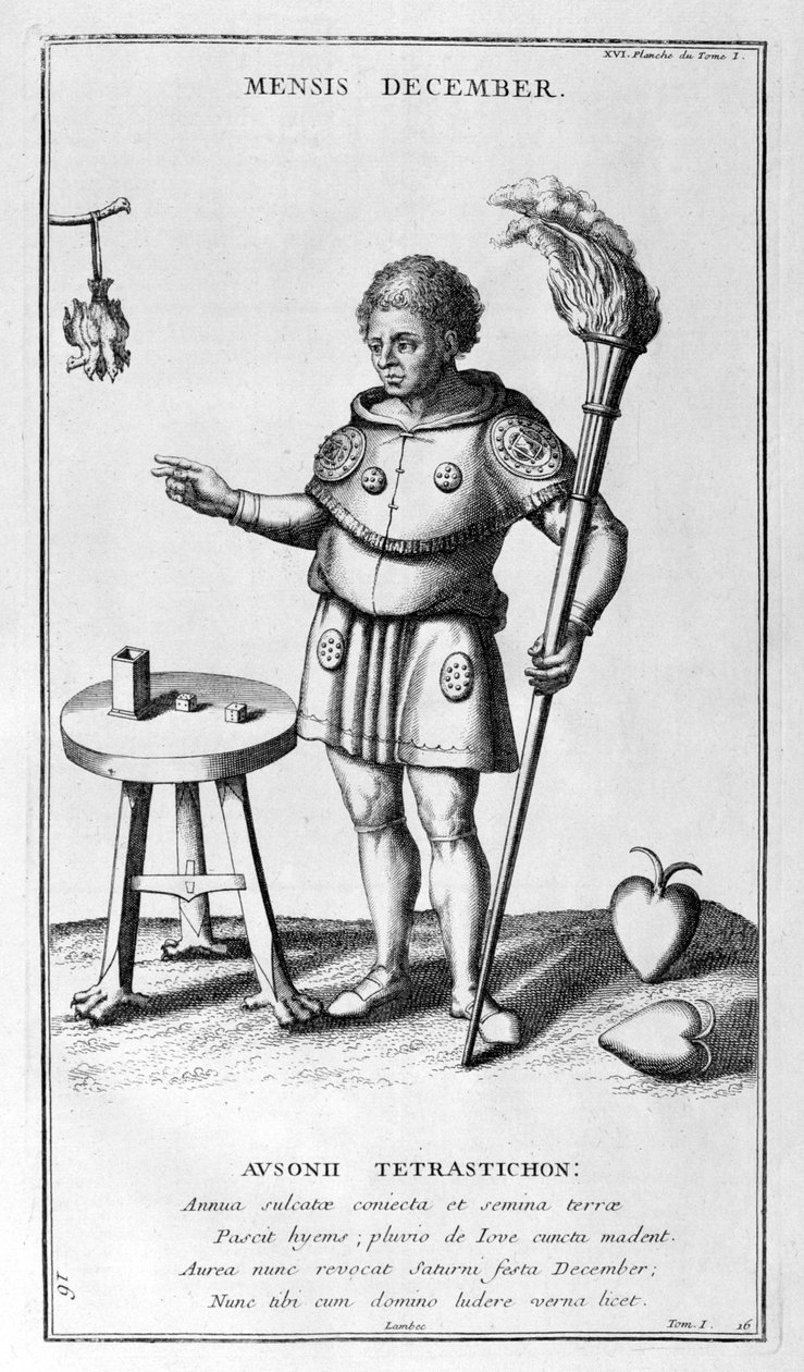 Reprezentace z prosince 1757 od Bernard de Montfaucon