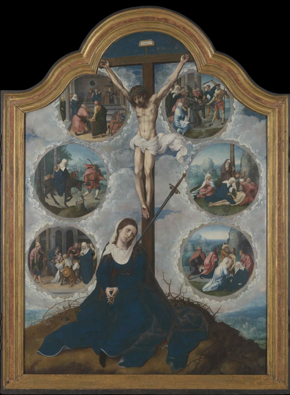 Panny Marie Sedmibolestné, cca 1525-1528. od Bernard van Orley
