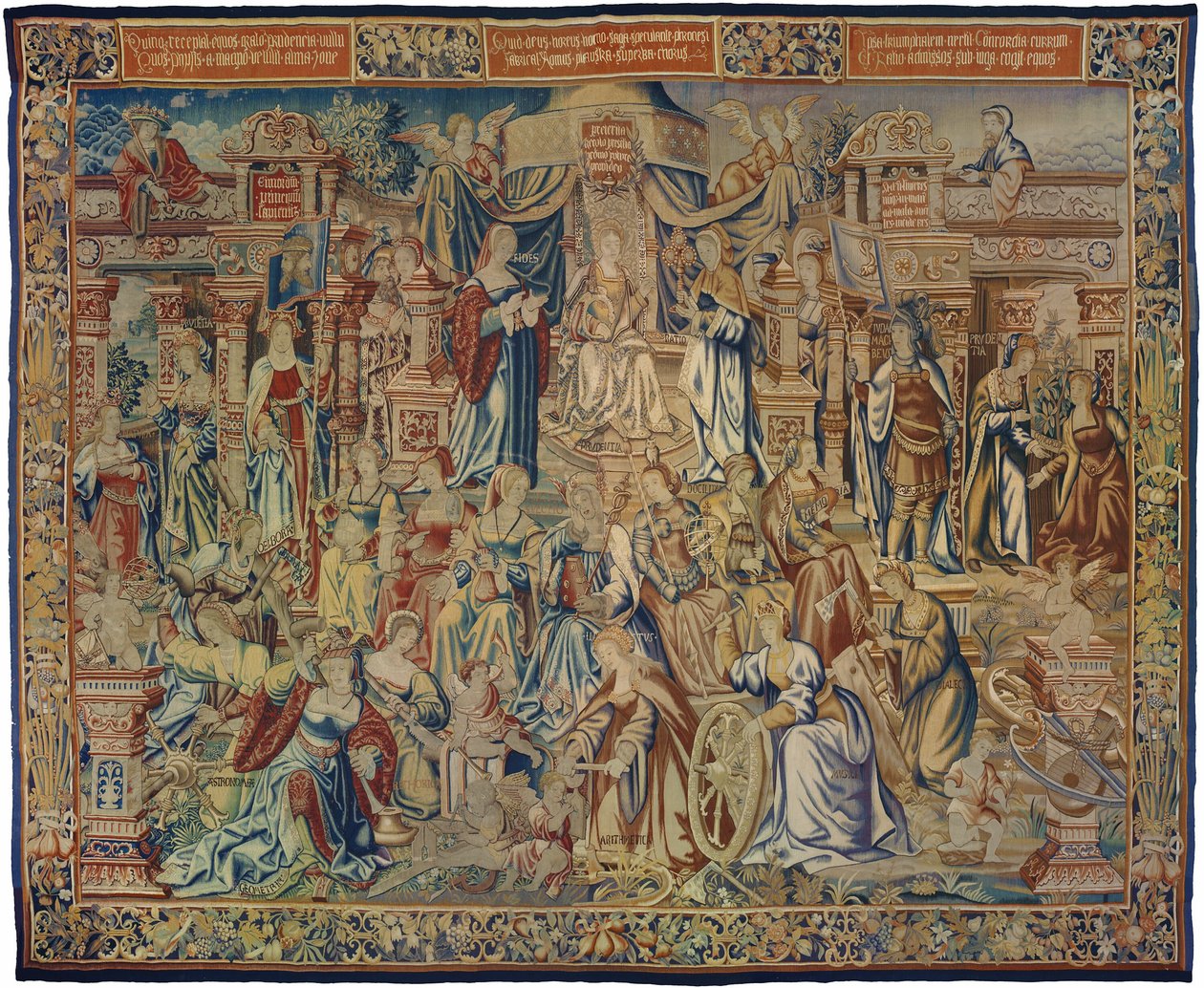 Prudentia (Obezřetnost), z Los Honores od Bernard van Orley