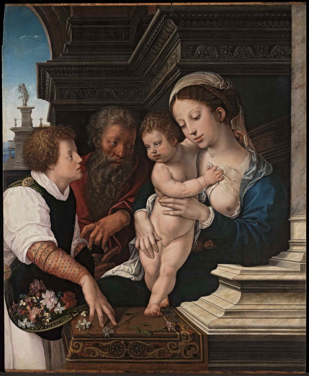 Svatá rodina, asi 1521. od Bernard van Orley