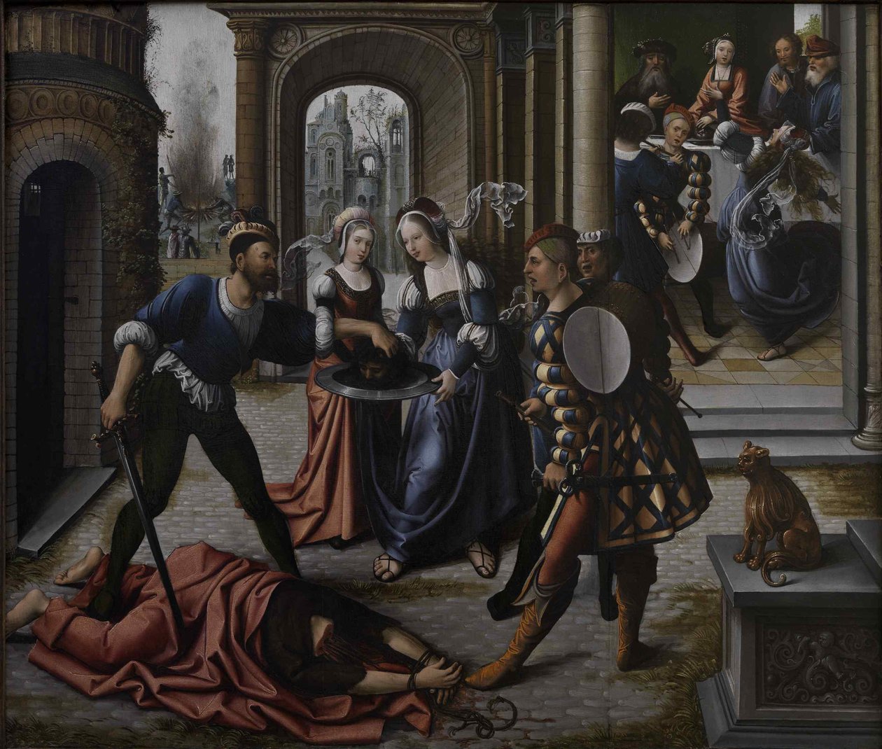 Umučení svatého Jana Křtitele, cca 1514. od Bernard van Orley
