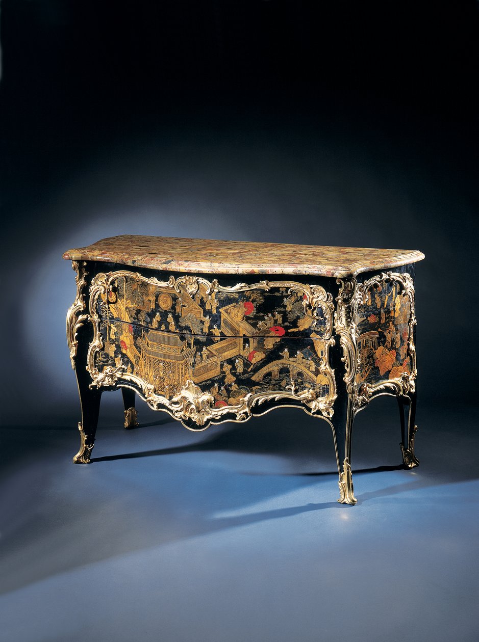 Komoda Ludvíka XV., 1710-65 od Bernard van Risenburgh II