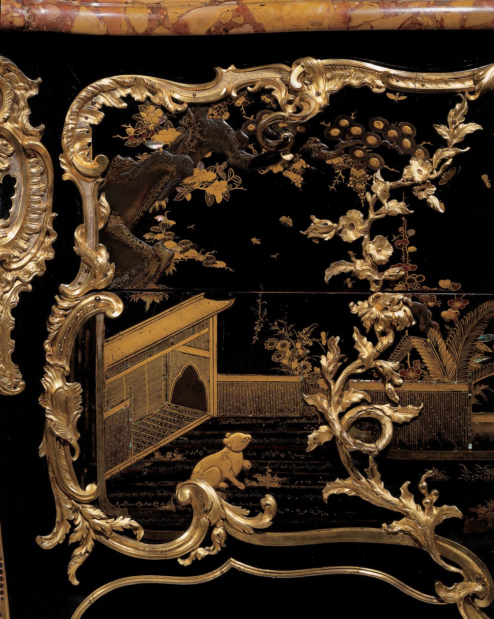 Komoda, cca 1745 od Bernard van Risenburgh II