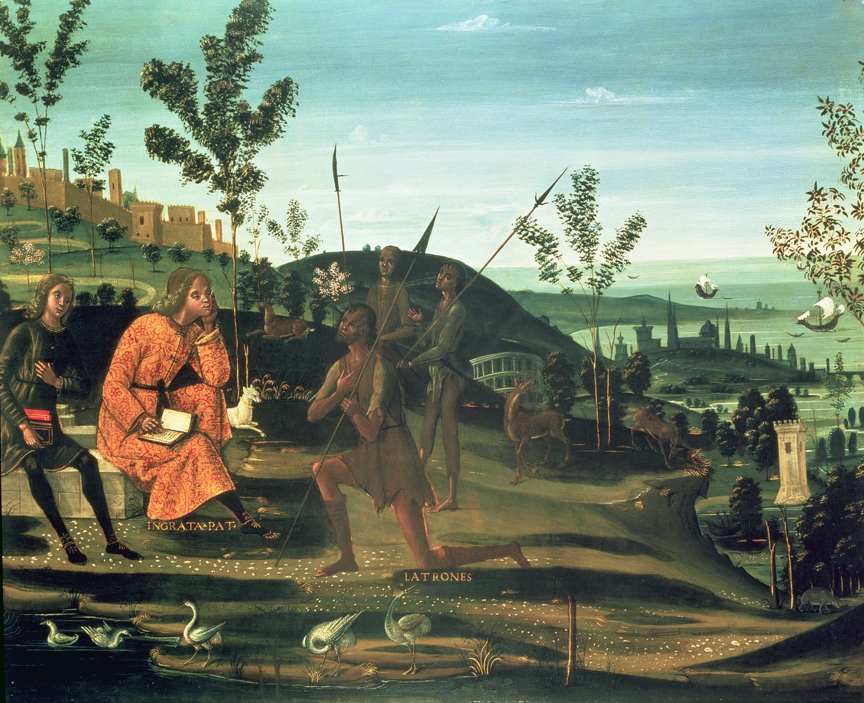 Scipio a jeho žalobci od Bernardino Fungai