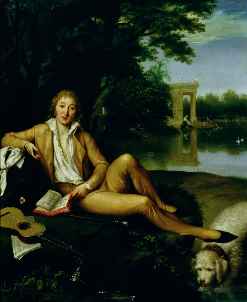 Portrét Camilla Borghese (1775-1832) od Bernardino Nocchi