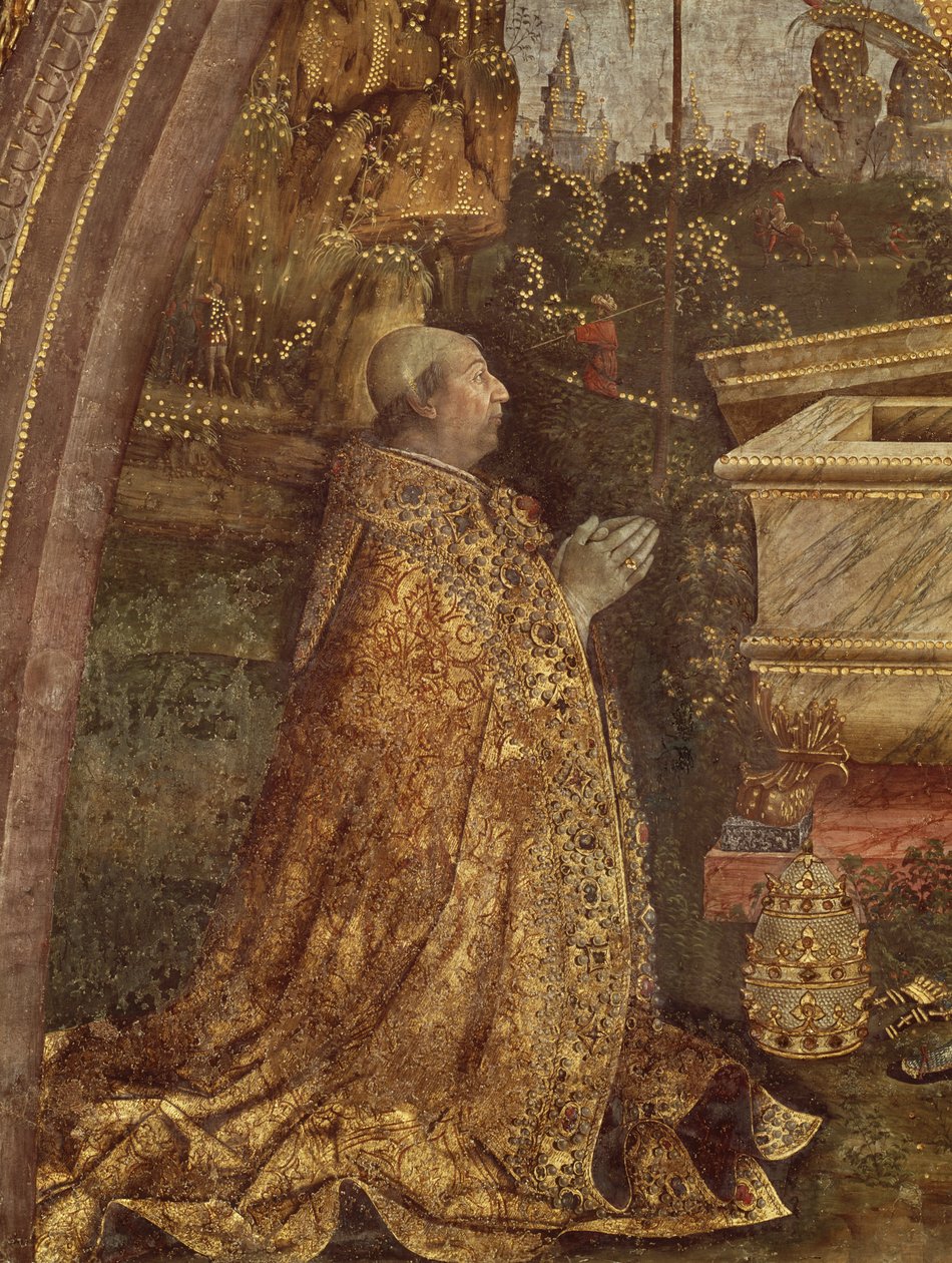 Papež Alexander VI, 1492 od Bernardino di Betto Pinturicchio