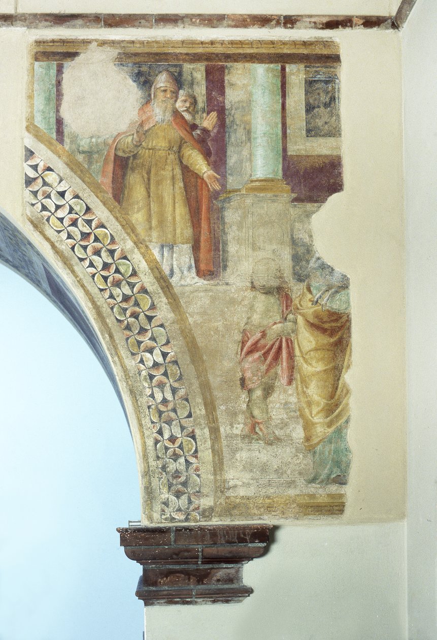 Vyhnání svatého Joachima z chrámu od Bernardino Luini