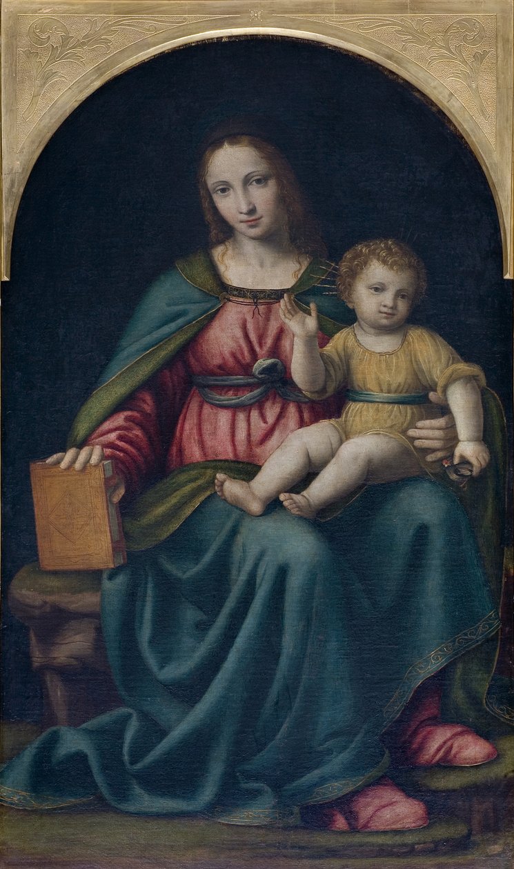 Madonna s dítětem od Bernardino Luini